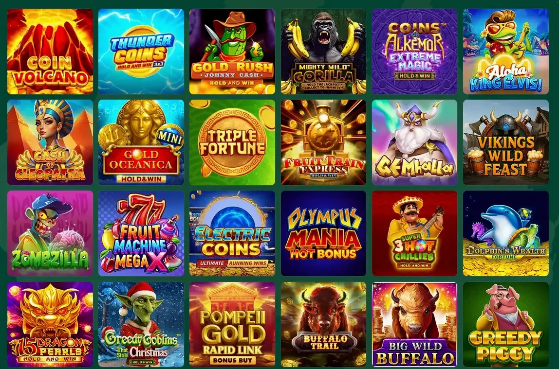 Bethall Casino Spielübersicht