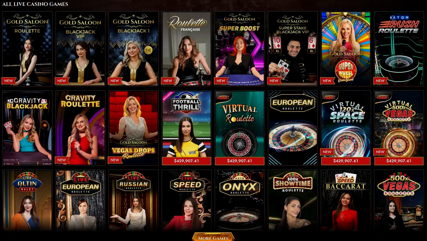 Bethall Casino mobile Ansicht auf Smartphone mit Slot-Spielen
